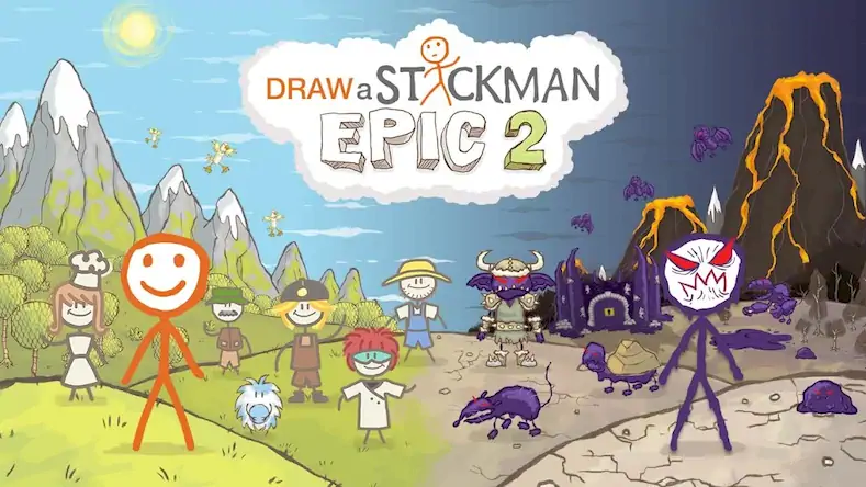 Скачать Draw a Stickman: EPIC 2 [МОД/Взлом Меню] на Андроид