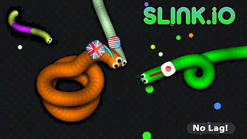 Скачать Slink.io - Игры со змеями [МОД/Взлом Бесконечные монеты] на Андроид