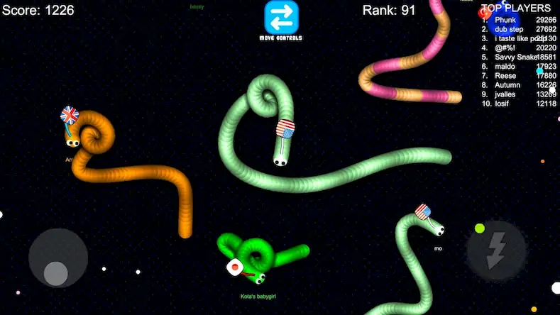 Скачать Slink.io - Игры со змеями [МОД/Взлом Бесконечные монеты] на Андроид