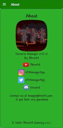 Скачать Terraria Manager [МОД/Взлом Бесконечные деньги] на Андроид