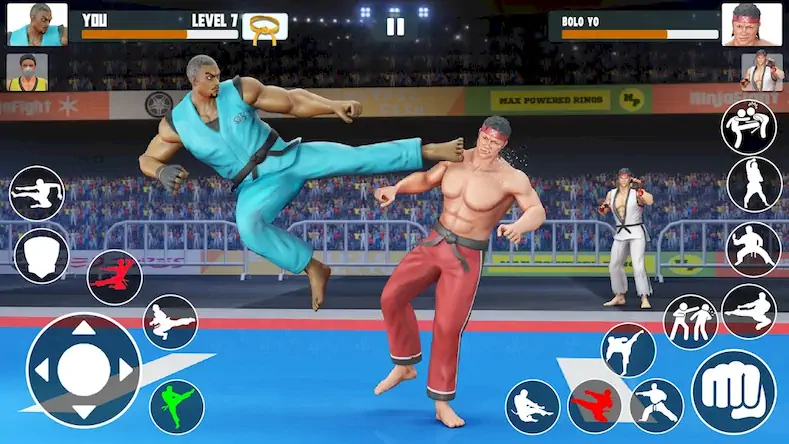 Скачать Karate Fighter: Fighting Games [МОД/Взлом Бесконечные монеты] на Андроид