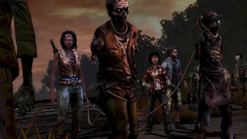 Скачать The Walking Dead: Michonne [МОД/Взлом Много монет] на Андроид