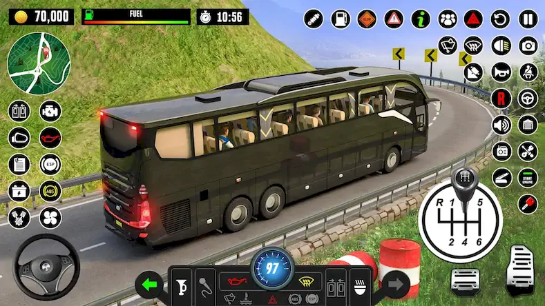 Скачать Автобус Вождение Школа Игры 3D [МОД/Взлом Unlocked] на Андроид