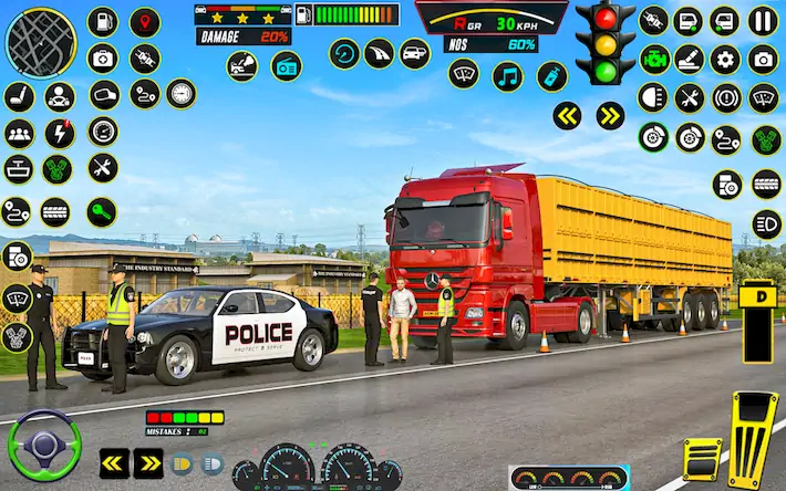 Скачать Indian Truck Driving Game 2022 [МОД/Взлом Бесконечные монеты] на Андроид