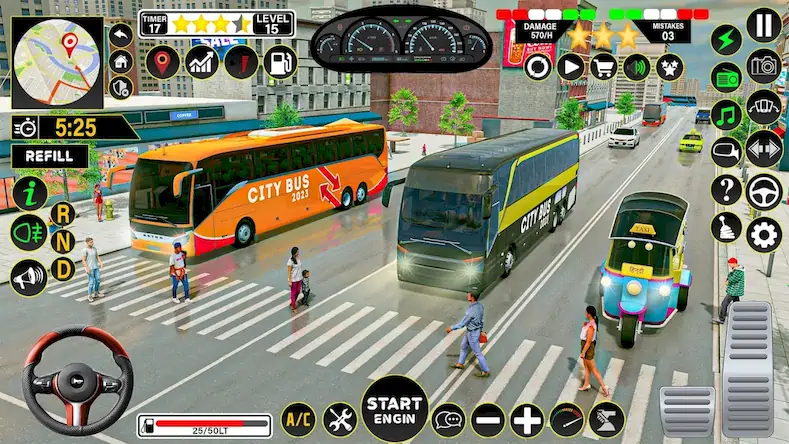 Скачать Real Coach Bus Games Offline [МОД/Взлом Меню] на Андроид