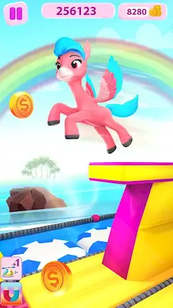 Скачать Unicorn Kingdom: Running Games [МОД/Взлом Бесконечные монеты] на Андроид