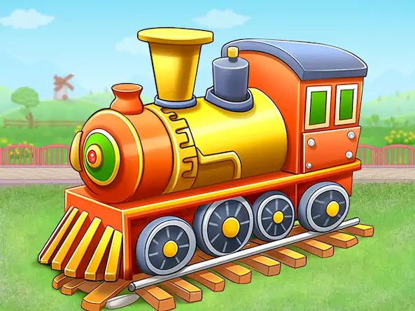 Скачать Дети Поезд Игра Строить [МОД/Взлом Разблокированная версия] на Андроид