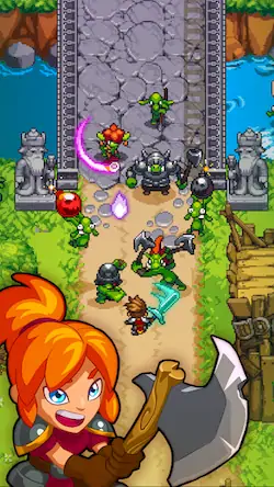 Скачать Dash Quest Heroes [МОД/Взлом Разблокированная версия] на Андроид