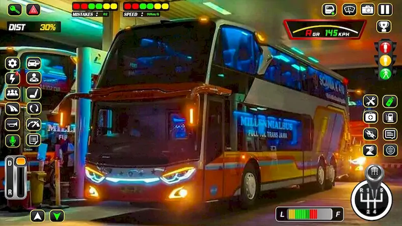 Скачать автобус симулятор вождения [МОД/Взлом Бесконечные монеты] на Андроид