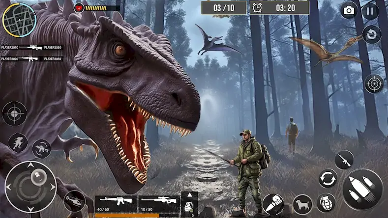 Скачать Dinosaur Games: Wild Dino Hunt [МОД/Взлом Unlocked] на Андроид