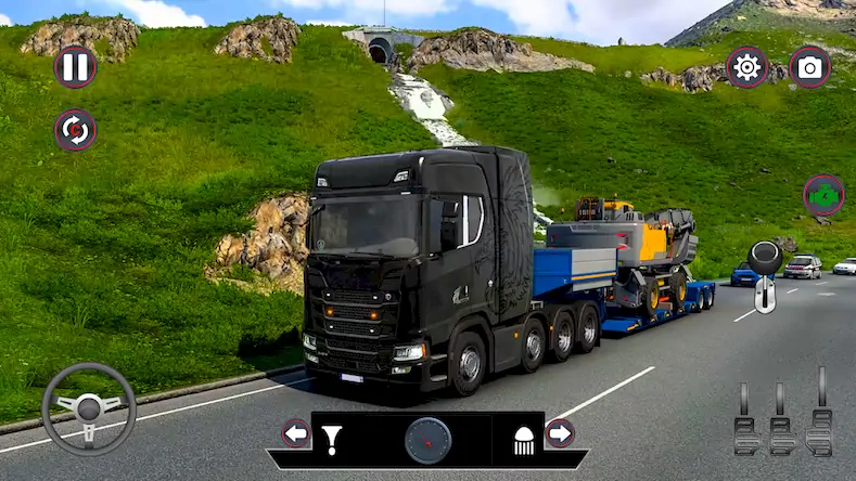 Скачать Truck Simulator Euro Truck 3d [МОД/Взлом Бесконечные деньги] на Андроид