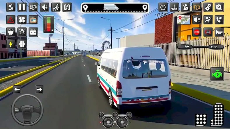 Скачать Van Simulator Games Indian Van [МОД/Взлом Бесконечные монеты] на Андроид