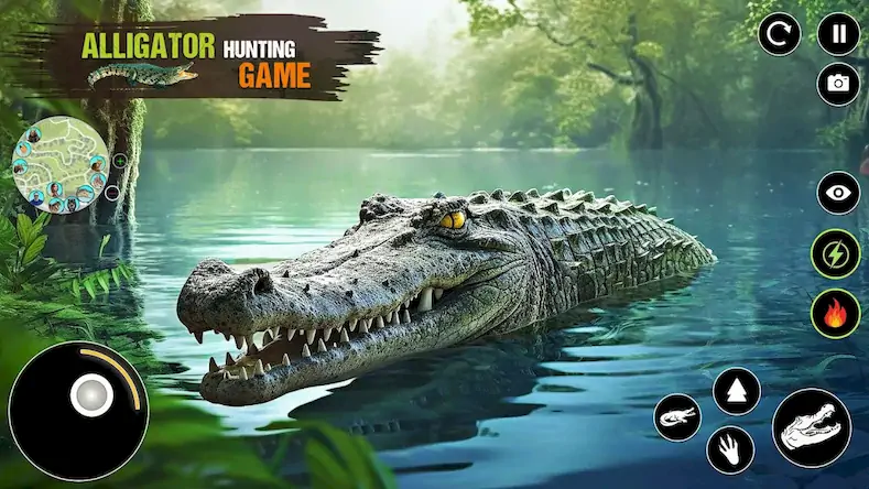 Скачать Охота крокодил игра [МОД/Взлом Unlocked] на Андроид