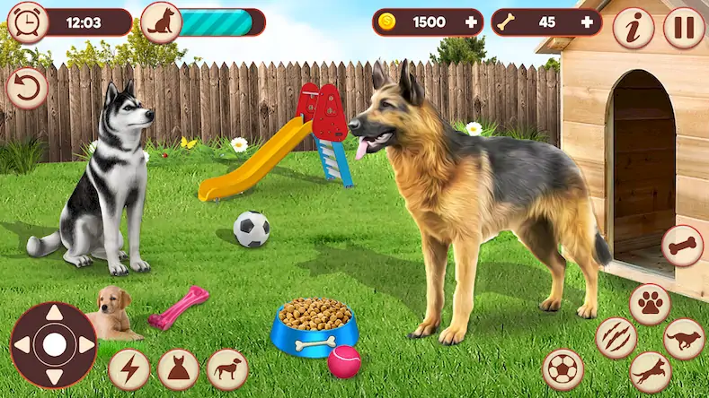 Скачать Игра для симулятора собак [МОД/Взлом Бесконечные монеты] на Андроид