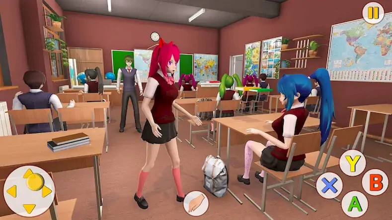 Скачать Real Girls School Simulator [МОД/Взлом Много денег] на Андроид