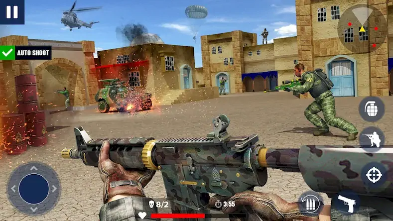 Скачать War Zone: Gun Shooting Games [МОД/Взлом Меню] на Андроид
