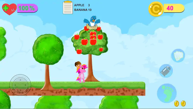Скачать Dora Riding Pony Escape Jungle [МОД/Взлом Unlocked] на Андроид
