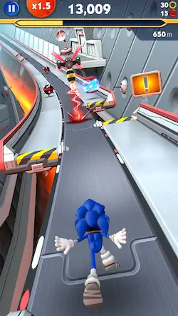 Скачать Sonic Dash 2: Sonic Boom [МОД/Взлом Меню] на Андроид