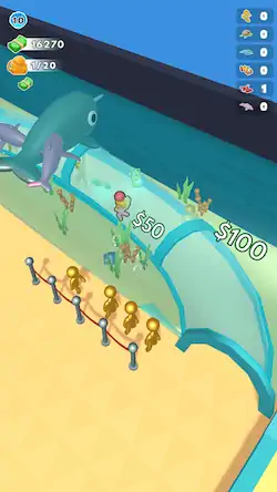 Скачать Aquarium Land - Fishbowl World [МОД/Взлом Меню] на Андроид