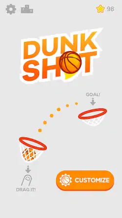Скачать Dunk Shot [МОД/Взлом Разблокированная версия] на Андроид