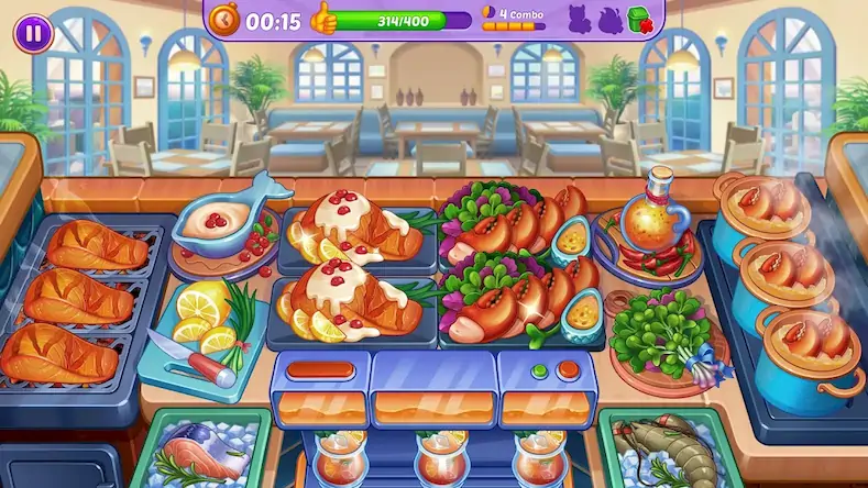 Скачать Cooking Crush: кухня игра [МОД/Взлом Много денег] на Андроид