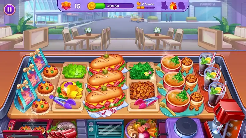Скачать Cooking Crush: кухня игра [МОД/Взлом Много денег] на Андроид