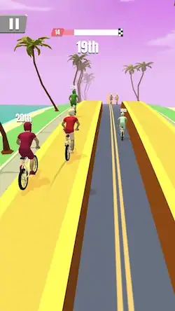 Скачать Bike Rush [МОД/Взлом Бесконечные монеты] на Андроид