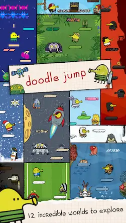 Скачать Doodle Jump [МОД/Взлом Меню] на Андроид