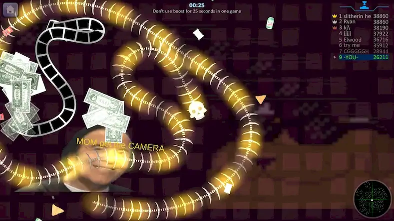 Скачать Змейка.io Worms vs Snake Zone [МОД/Взлом Бесконечные деньги] на Андроид