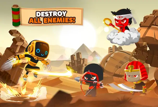 Скачать Ninja Dash Run - Offline Game [МОД/Взлом Много монет] на Андроид