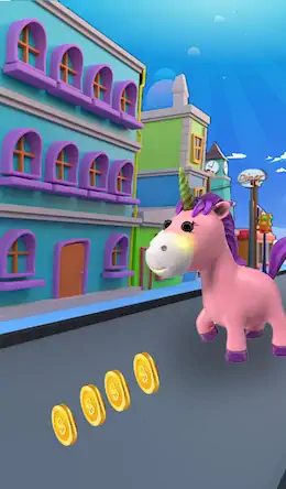 Скачать Unicorn Magical Running Mania [МОД/Взлом Много денег] на Андроид