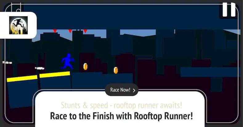Скачать Ultimate Rooftop Parkour Run [МОД/Взлом Бесконечные деньги] на Андроид