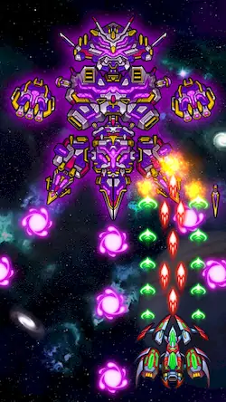 Скачать Galaxy Shooter: Space Arcade [МОД/Взлом Меню] на Андроид