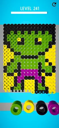 Скачать Hama Beads: Colorful Puzzles [МОД/Взлом Бесконечные деньги] на Андроид