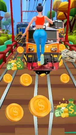 Скачать Subway 3d Rush Runner Game [МОД/Взлом Много денег] на Андроид
