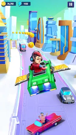 Скачать Mini Car Runner - Racing Games [МОД/Взлом Много денег] на Андроид