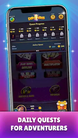 Скачать Dominoes - Offline Domino Game [МОД/Взлом Бесконечные деньги] на Андроид