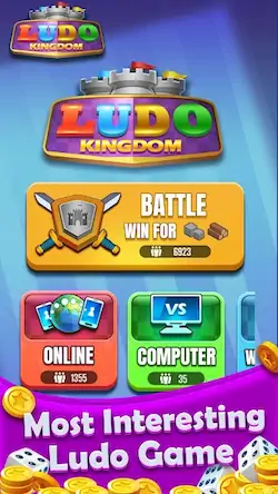 Скачать Ludo Kingdom Online Board Game [МОД/Взлом Бесконечные деньги] на Андроид