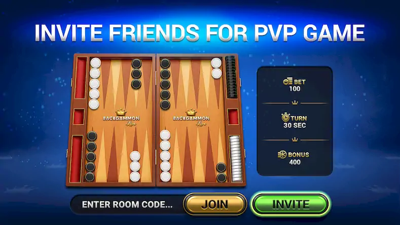 Скачать Backgammon Live - нарды онлайн [МОД/Взлом Меню] на Андроид