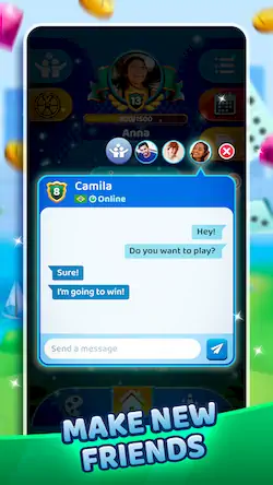 Скачать Dominoes Battle: Domino Online [МОД/Взлом Много монет] на Андроид