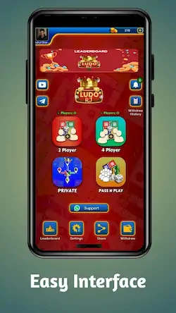 Скачать Ludo RJ - Play Ludo And Win [МОД/Взлом Много денег] на Андроид
