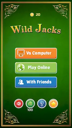 Скачать Wild Jack: Card Gobang [МОД/Взлом Бесконечные монеты] на Андроид