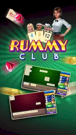 Скачать Рамми Rummy Club [МОД/Взлом Много денег] на Андроид