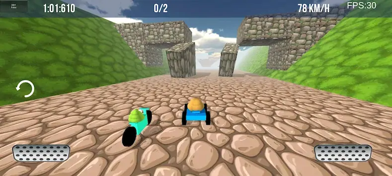 Скачать Potaty Racing 3D [МОД/Взлом Бесконечные монеты] на Андроид