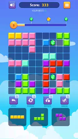 Скачать Block Puzzle - Gems Adventure [МОД/Взлом Unlocked] на Андроид