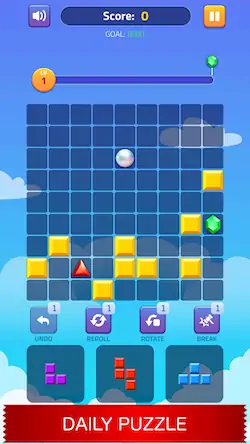 Скачать Block Puzzle - Gems Adventure [МОД/Взлом Unlocked] на Андроид