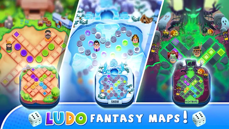 Скачать Ludo Legends: Fantasy World [МОД/Взлом Меню] на Андроид