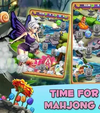 Скачать Mahjong Magic: Fairy King [МОД/Взлом Много денег] на Андроид