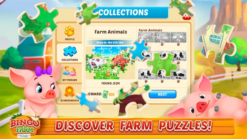 Скачать Bingo Farm Ways: Bingo Games [МОД/Взлом Много монет] на Андроид