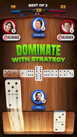 Скачать Domino Duel - Online Dominoes [МОД/Взлом Много денег] на Андроид